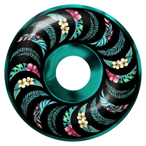 SPITFIRE F4 99 FLORAL CLASSIC TEAL / BLACK SWIRL 53