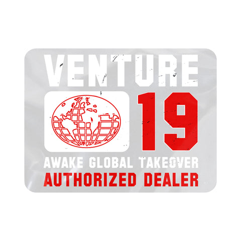 VENTURE AWAKE GTO DEALER STICKER