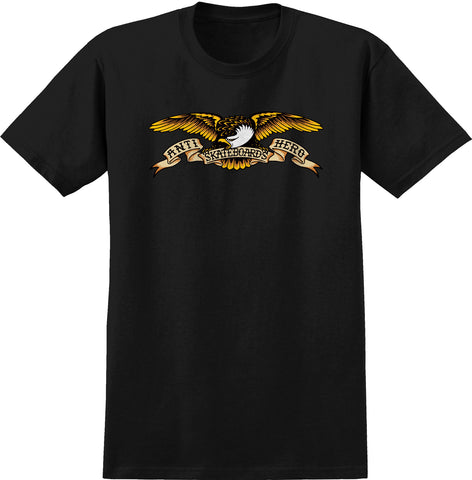 ANTIHERO EAGLE TEE BLACK