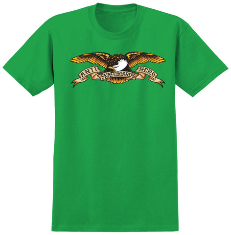 ANTIHERO EAGLE TEE KELLY GREEN