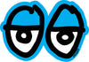 KROOKED EYES DIECUT STICKER