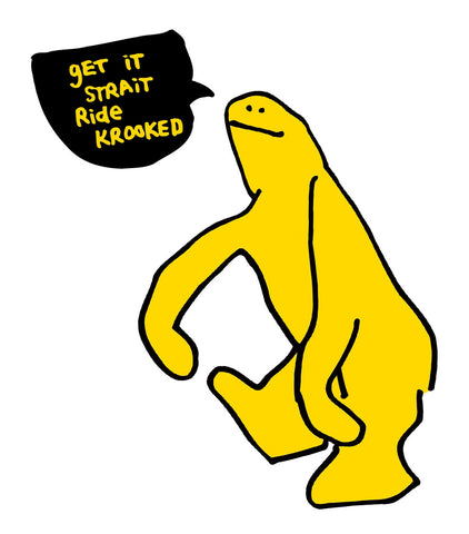 KROOKED GET IT STRAIT STICKER MD