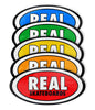 REAL CLASSIC OVAL STICKER