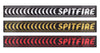 SPITFIRE BARRED STICKER