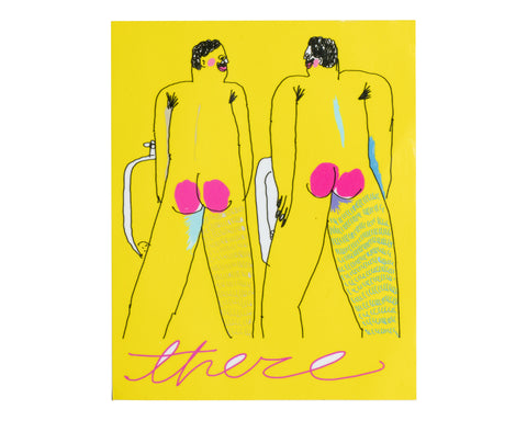 THERE URINAL STICKER MD