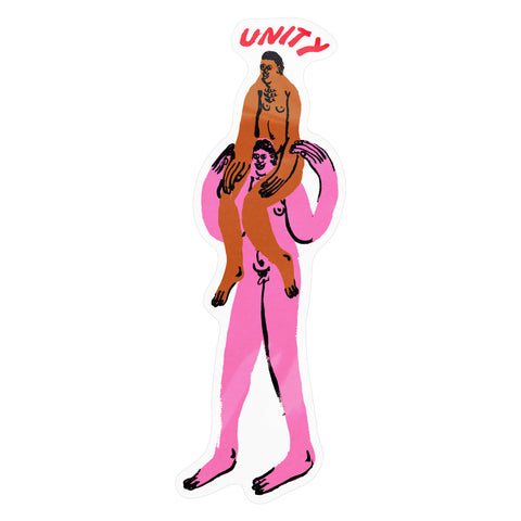 UNITY STICKER ON TOP MED