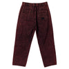 SPITFIRE ETERNAL DENIM PANT RED OVERDYE