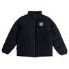 SPITFIRE CLASSIC '87 SWIRL PUFF JACKET BLACK w/ WHITE EMBROIDERIES