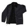 SPITFIRE OLD E EMB JACKET BLACK w/ RED & WHITE EMBROIDERY