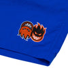 SPITFIRE ETERNAL SHORT BLUE w/ RED,WHITE & BLACK EMBROIDERY
