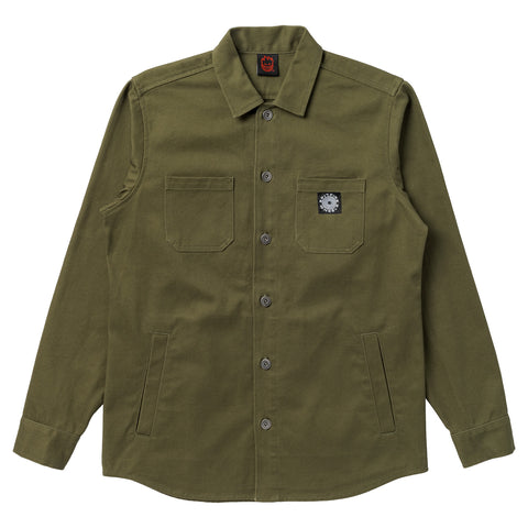 SPITFIRE CLASSIC '87 SWIRL SHIRT JACKET OLIVE