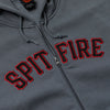 SPITFIRE SPITBALL ZIP HOOD CHARCOAL