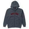 SPITFIRE SPITBALL ZIP HOOD CHARCOAL