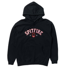 SPITFIRE TEAM BIGHEAD EMB HOOD BLACK w/ RED, WHITE & BLACK EMBROIDERY