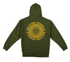 SPITFIRE CLASSIC VORTEX HOOD ARMY w/ GOLD PRINTS