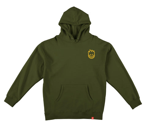 SPITFIRE CLASSIC VORTEX HOOD ARMY w/ GOLD PRINTS
