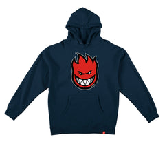 SPITFIRE BIGHEAD FILL HOOD NAVY w/ RED, BLACK & WHITE PRINT