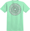 SPITFIRE SMOKE CLASSIC S/S T-SHIRT MINT w/ MULTI COLOR Prints