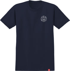 SPITFIRE CLASSIC SWIRL PAISLEY TEE TRUE NAVY w/ WHITE PRINTS