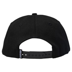 SPITFIRE HERETIC BIGHEAD FILL SNAPBACK BLACK/RED