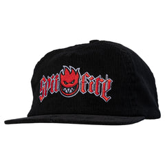 SPITFIRE HERETIC BIGHEAD FILL SNAPBACK BLACK/RED