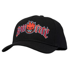 SPITFIRE HERETIC BIGHEAD FILL SNAPBACK BLACK/RED/WHITE