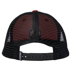 SPITFIRE BIGHEAD FILL SNAPBACK OVERDYED RED/BLACK
