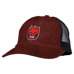 SPITFIRE BIGHEAD FILL SNAPBACK OVERDYED RED/BLACK