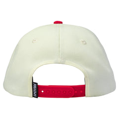SPITFIRE CLASSIC '87 SWIRL LTB PATCH SNAPBACK OFF WHITE/RED