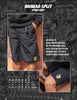 SPITFIRE BIGHEAD SPLIT CUSTOM SHORTS BLACK/METALLIC GOLD