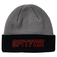 SPITFIRE SPITBALL CUFF BEANIE CHARCOAL / BLACK