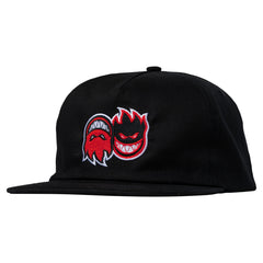 SPITFIRE ETERNAL FILL SNAPBACK BLACK