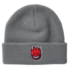 SPITFIRE BIGHEAD FILL CUFF BEANIE GREY / RED