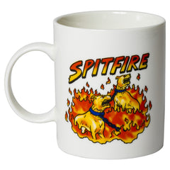 SPITFIRE HELL HOUNDS COFFEE MUG WHITE