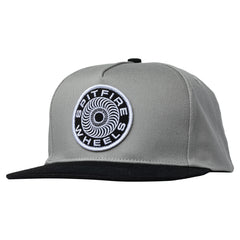 SPITFIRE CLASSIC '87 SWIRL PATCH SNAPBACK GREY / BLACK