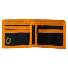 SPITFIRE HELLFIRE BI-FOLD WALLET BLACK / ORANGE