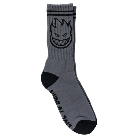 SPITFIRE BIGHEAD SOCK CHARCOAL / BLACK