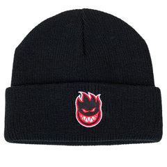 SPITFIRE BIGHEAD FILL CUFF BEANIE BLACK / RED / WHITE