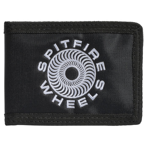 SPITFIRE CLASSIC '87 SWIRL BI-FOLD WALLET BLACK / WHITE