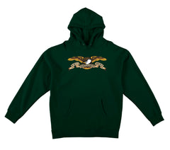 ANTIHERO EAGLE HOOD DARK GREEN