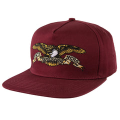 ANTIHERO EAGLE SNAPBACK MAROON