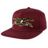 ANTIHERO EAGLE SNAPBACK MAROON