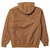 ANTIHERO BASIC EAGLE RIPSTOP HOODED JACKET BROWN