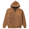 ANTIHERO BASIC EAGLE RIPSTOP HOODED JACKET BROWN