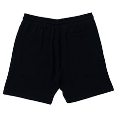 ANTIHERO BASIC EAGLE SWEAT SHORTS BLACK w/ YELLOW PRINT