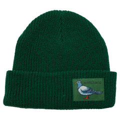 ANTIHERO LIL PIGEON LABEL BEANIE GREEN