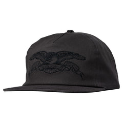 ANTIHERO BASIC EAGLE SNAPBACK BLACK / BLACK