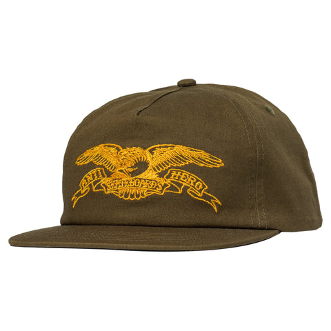 SPITFIRE BASIC EAGLE SNAPBACK BROWN / ORANGE