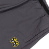 KROOKED EYES RIPSTOP PANT CHARCOAL / YELLOW EMBROIDERY