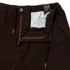 KROOKED EYES TWILL SHORT BROWN